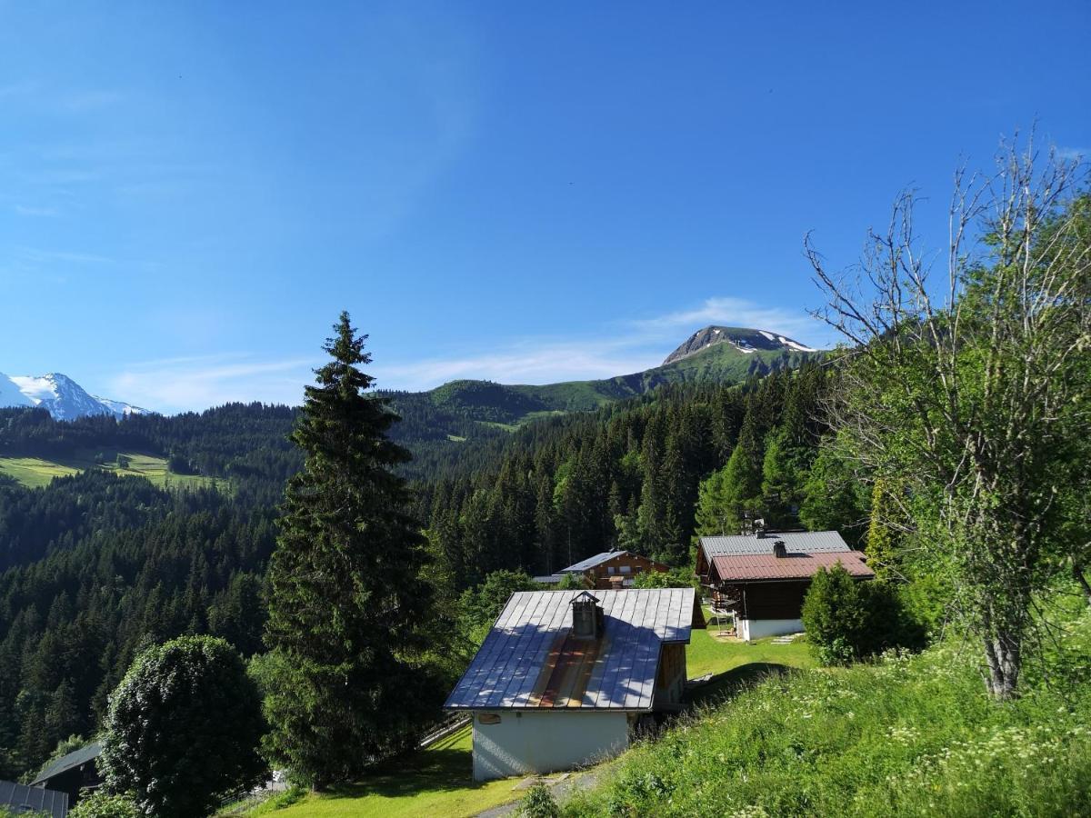 Duo Des Alpages Vue Exceptionnelle Sur Le Mont Blc Apartment Saint-Gervais-les-Bains Exterior foto